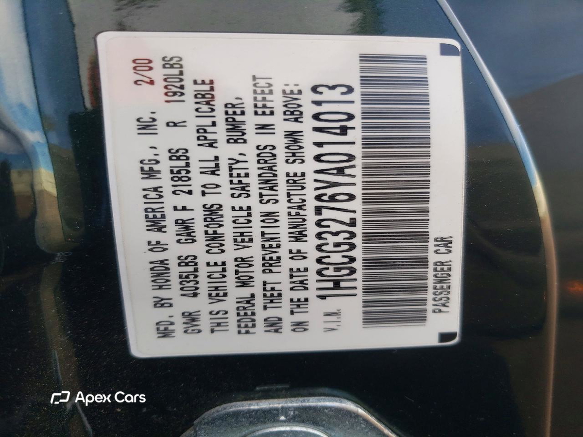 Honda Accord 2000