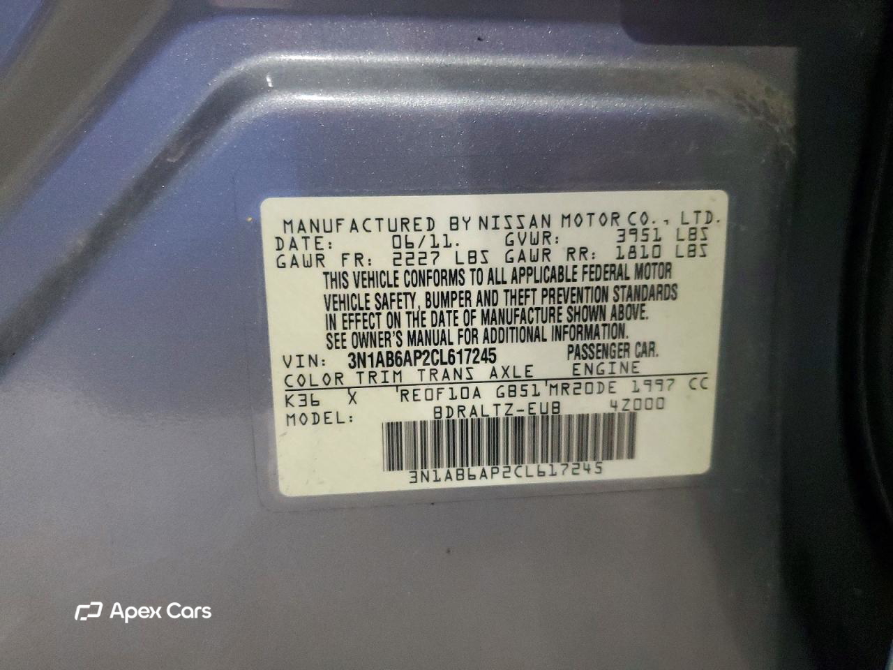 Nissan Sentra 2012