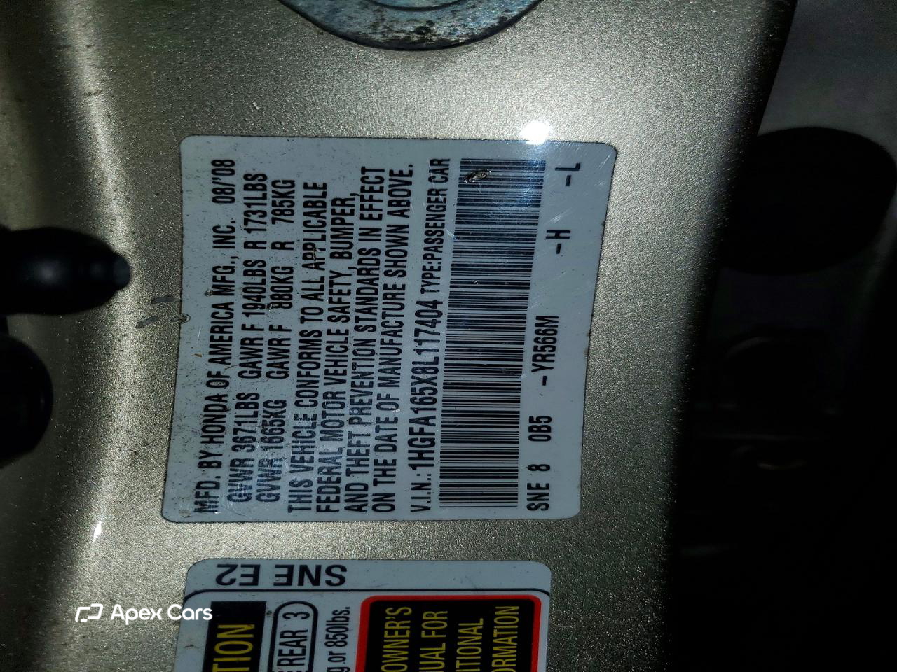 Honda Civic 2008