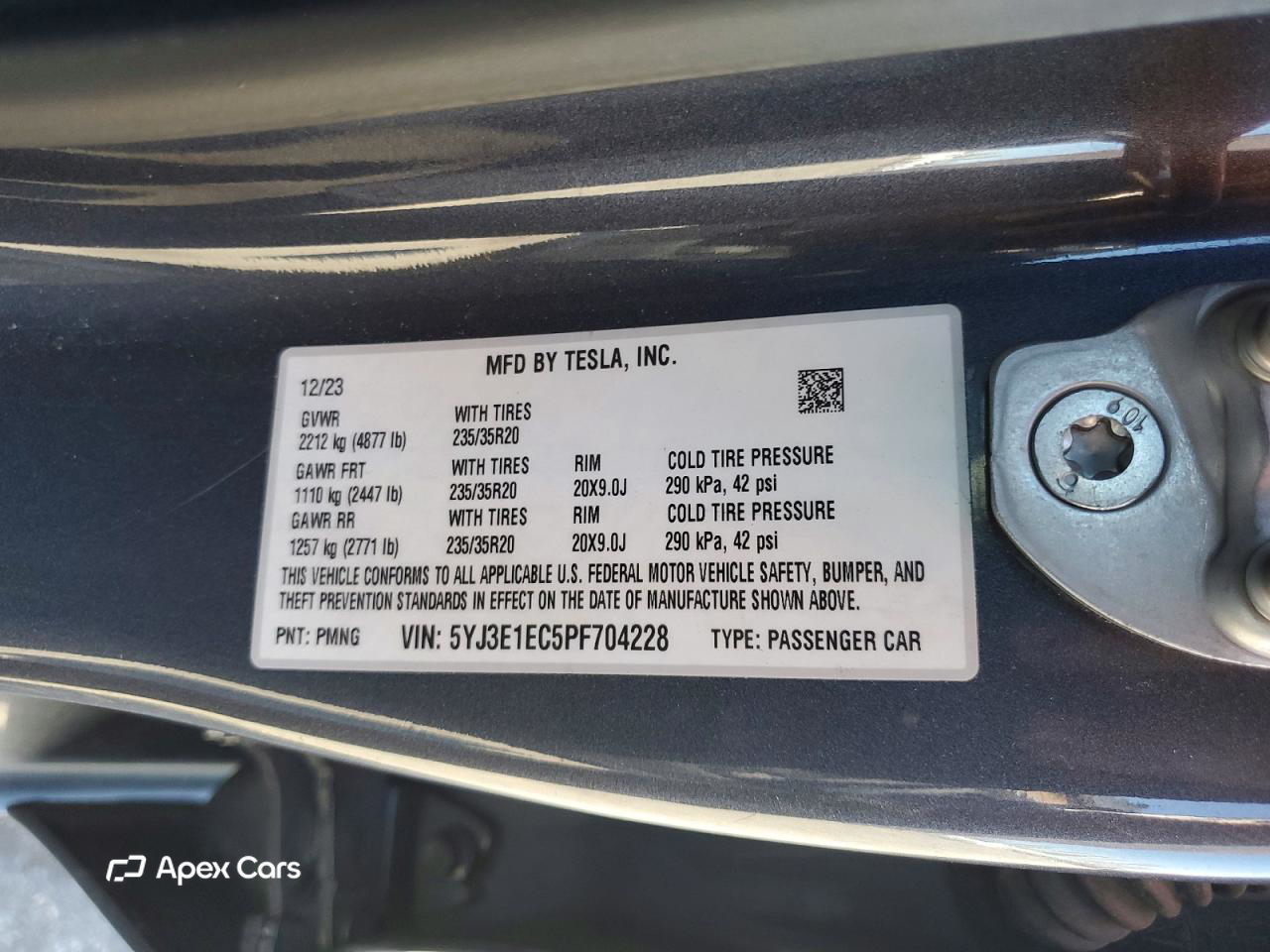 Tesla Model 3 2023