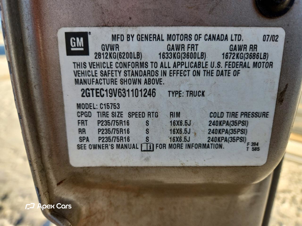 GMC Sierra 2003