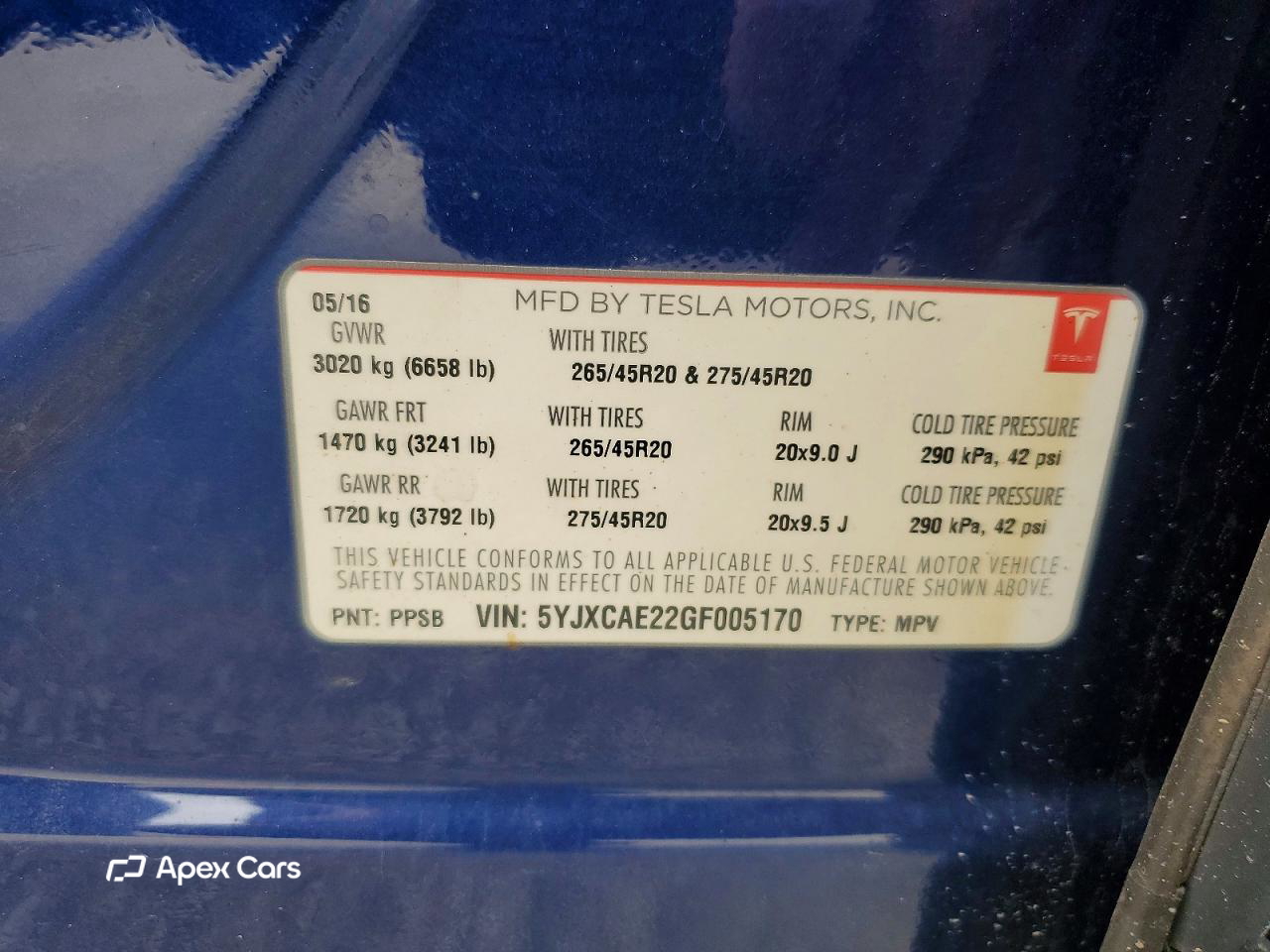 Tesla Model X 2016