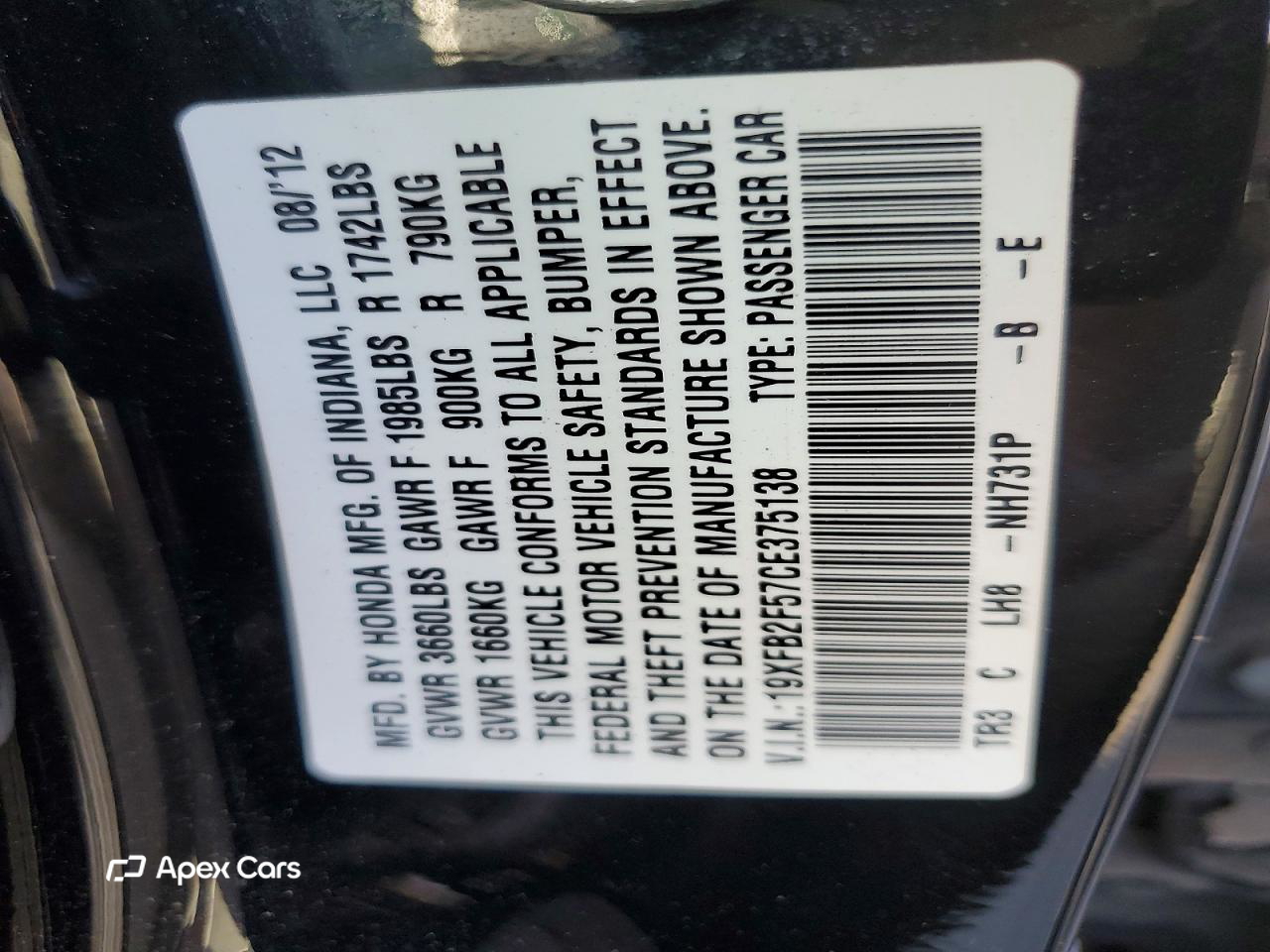 Honda Civic 2012