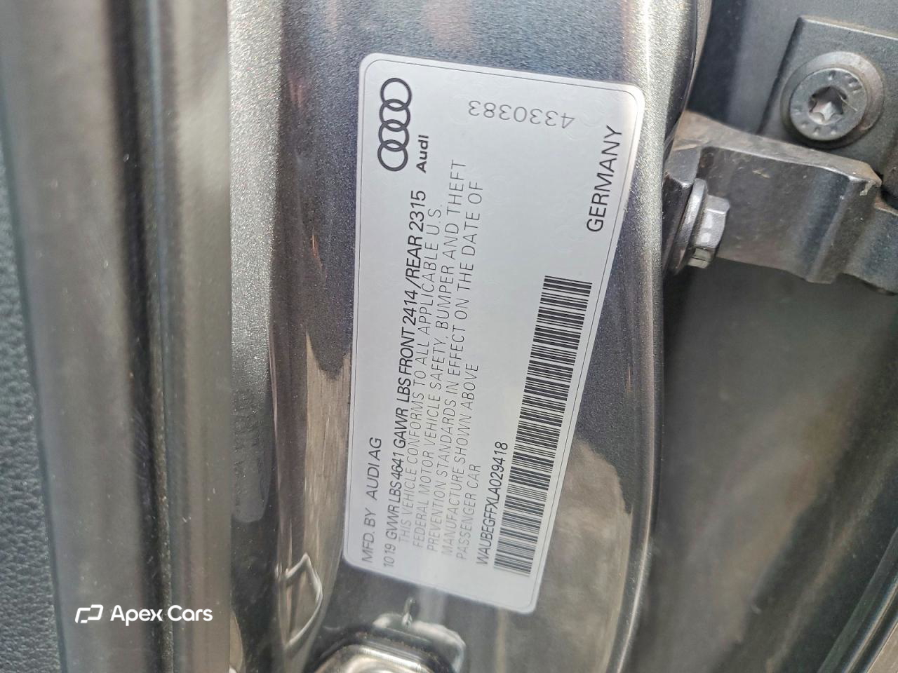 Audi A3 2020