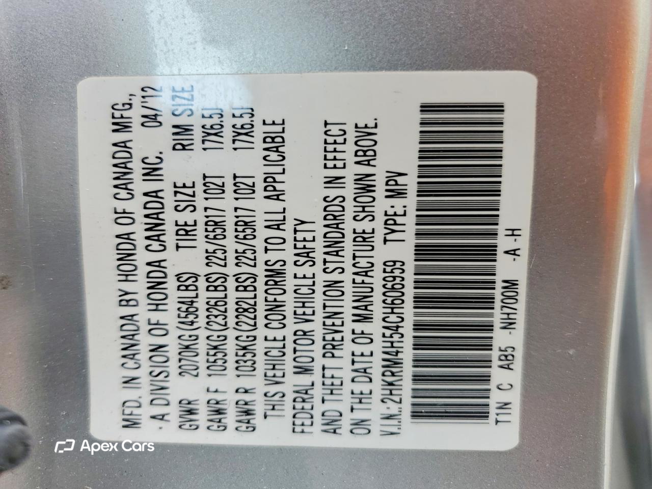 Honda CR-V 2012