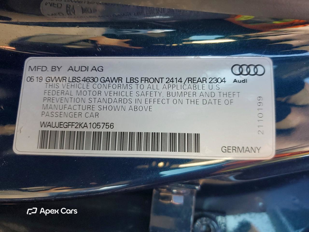 Audi A3 2019