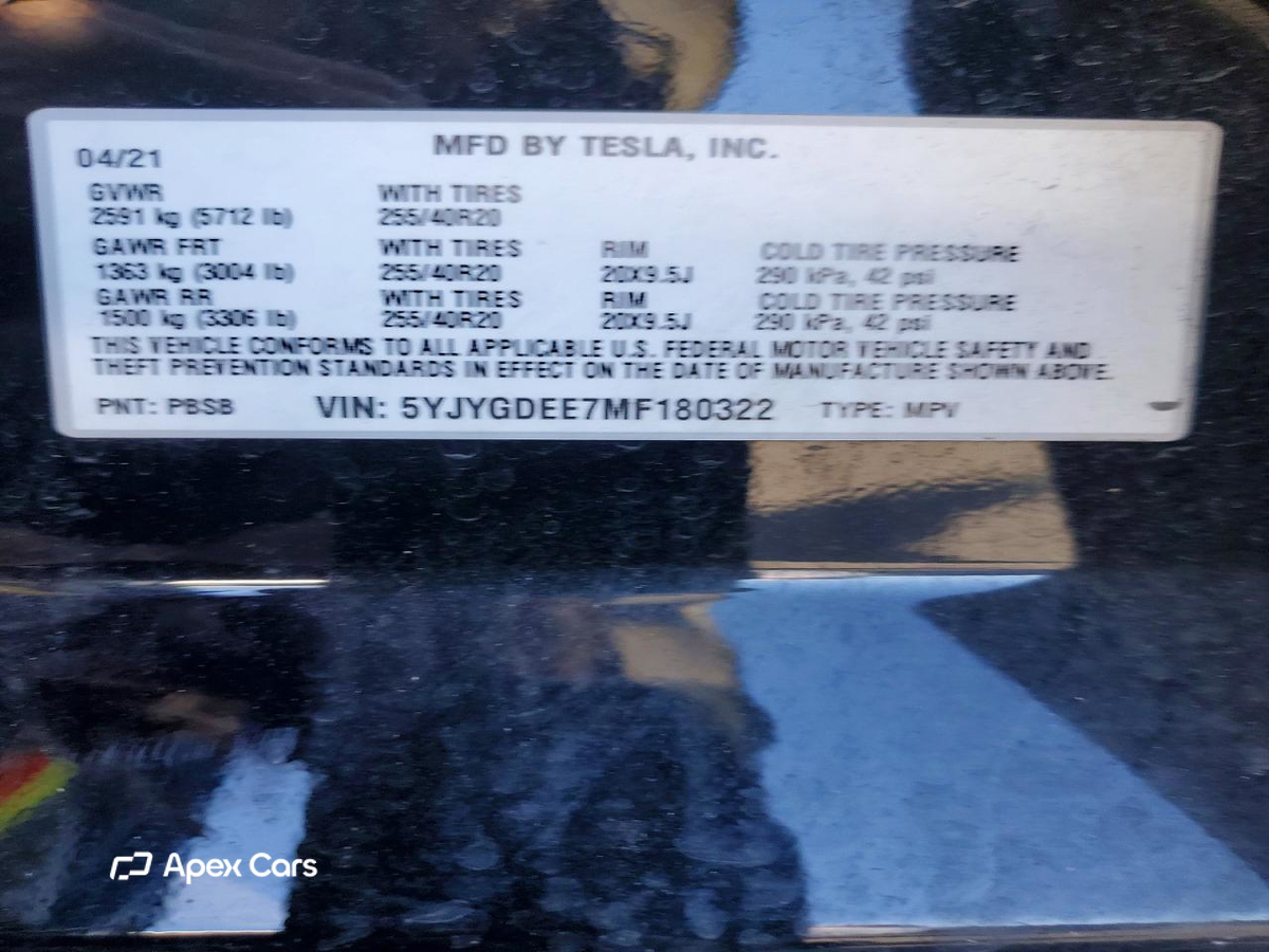 Tesla Model Y 2021