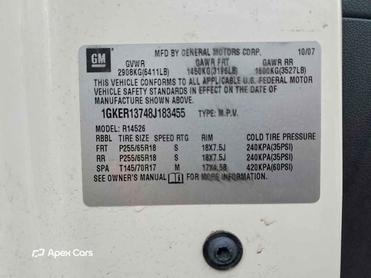 GMC Acadia 2008