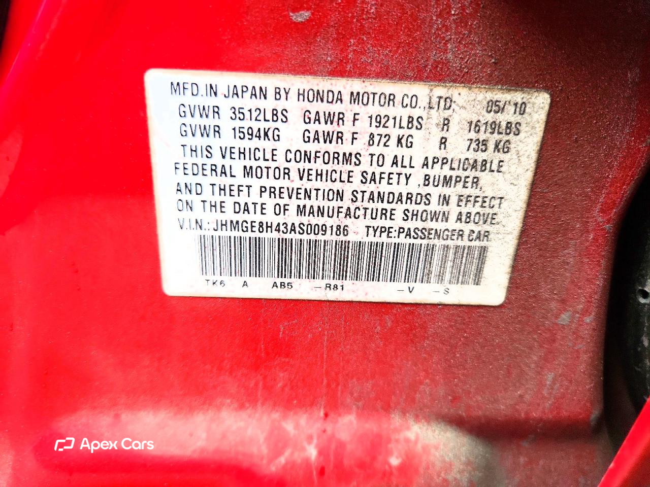 Honda Fit 2010