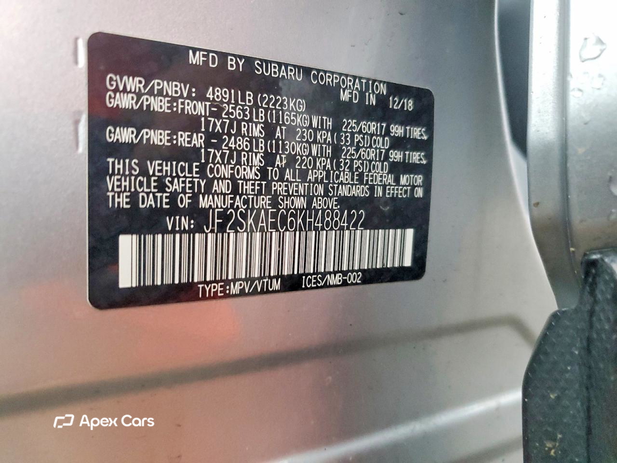 Subaru Forester 2019