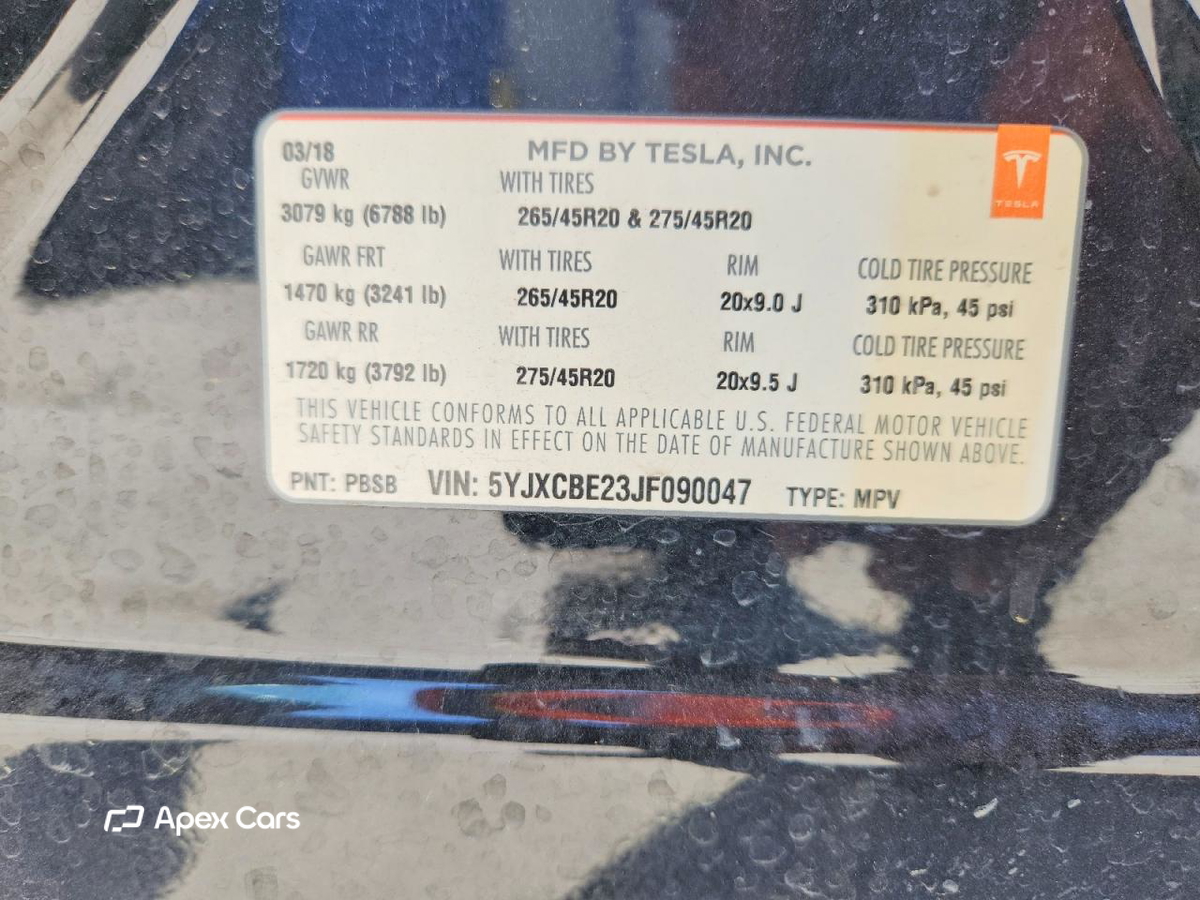 Tesla Model X 2018