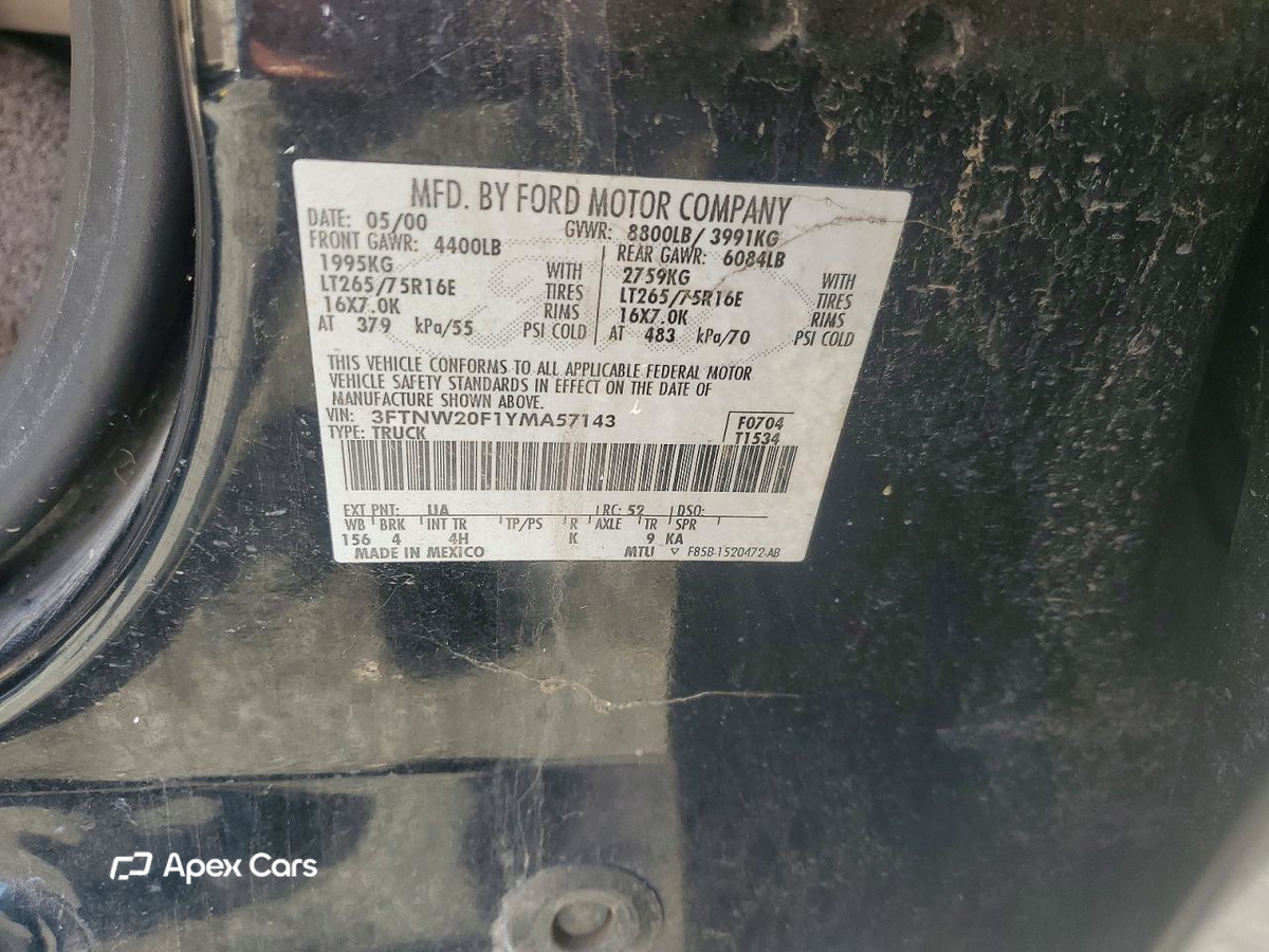 Ford F250 2000