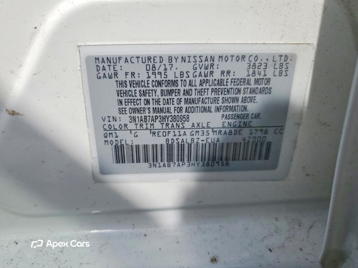 Nissan Sentra 2017