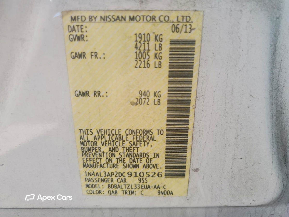Nissan Altima 2013