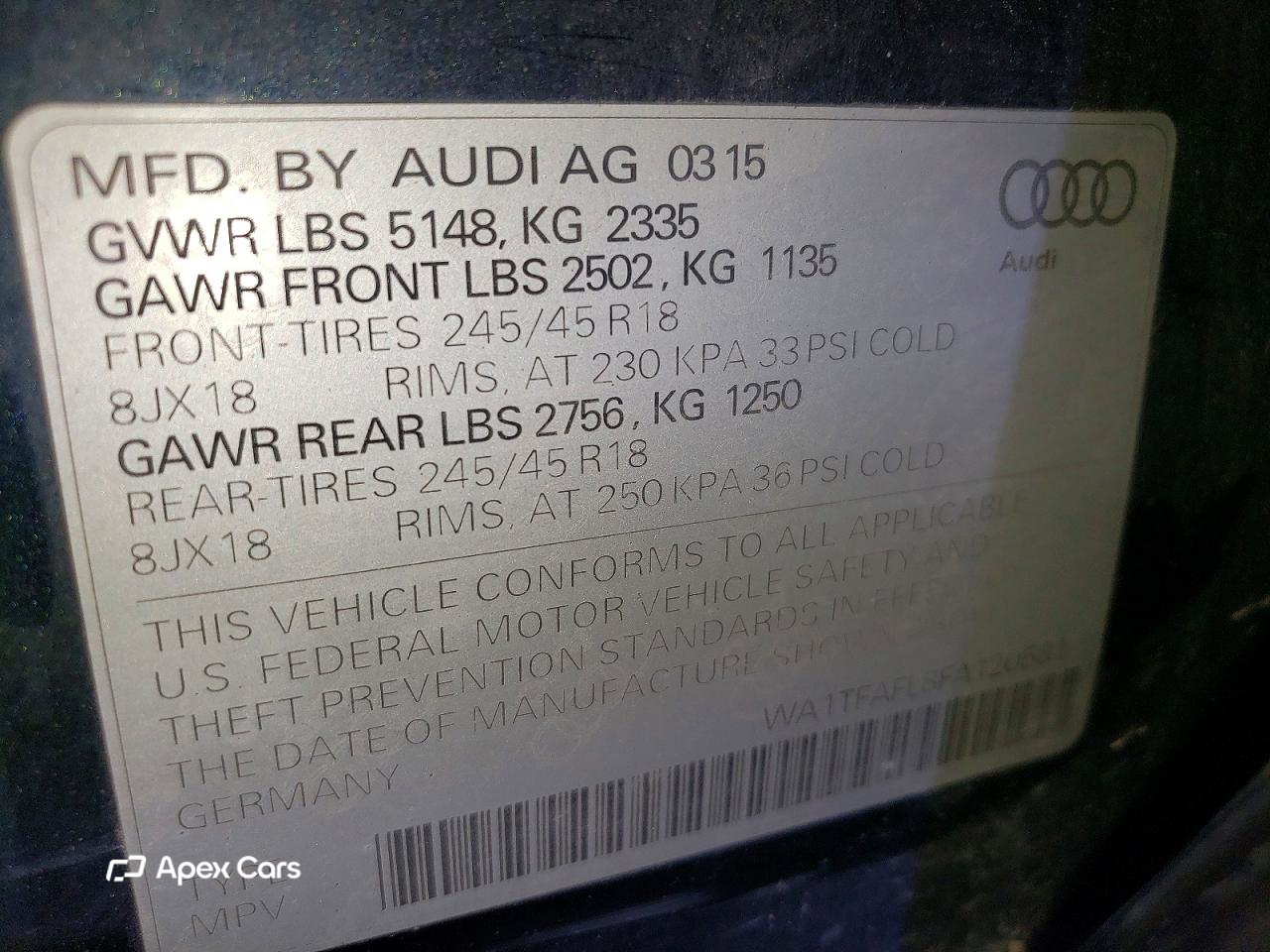 Audi A4 2015