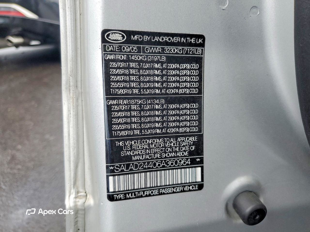 Land Rover LR3 2006