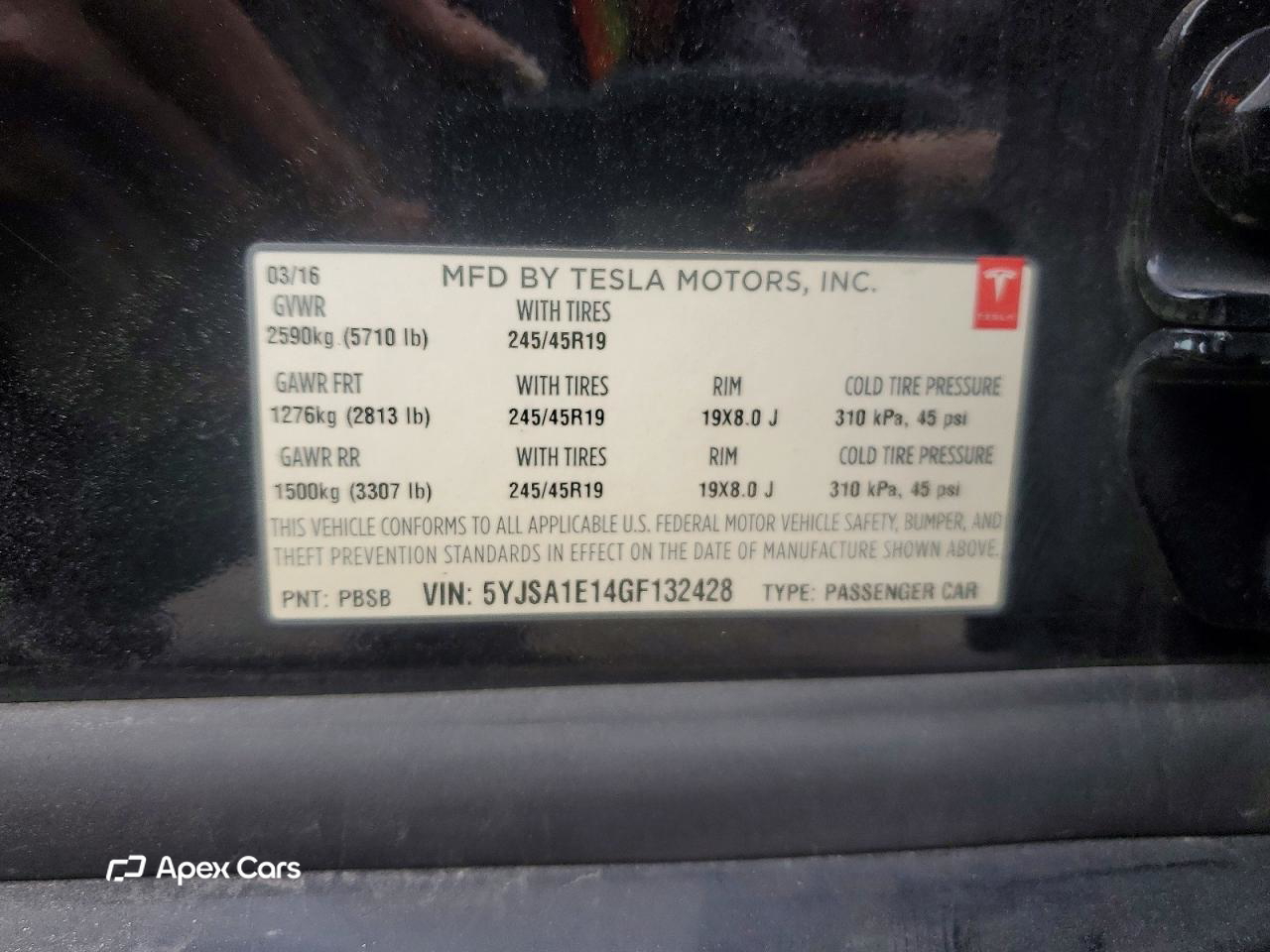 Tesla Model S 2016