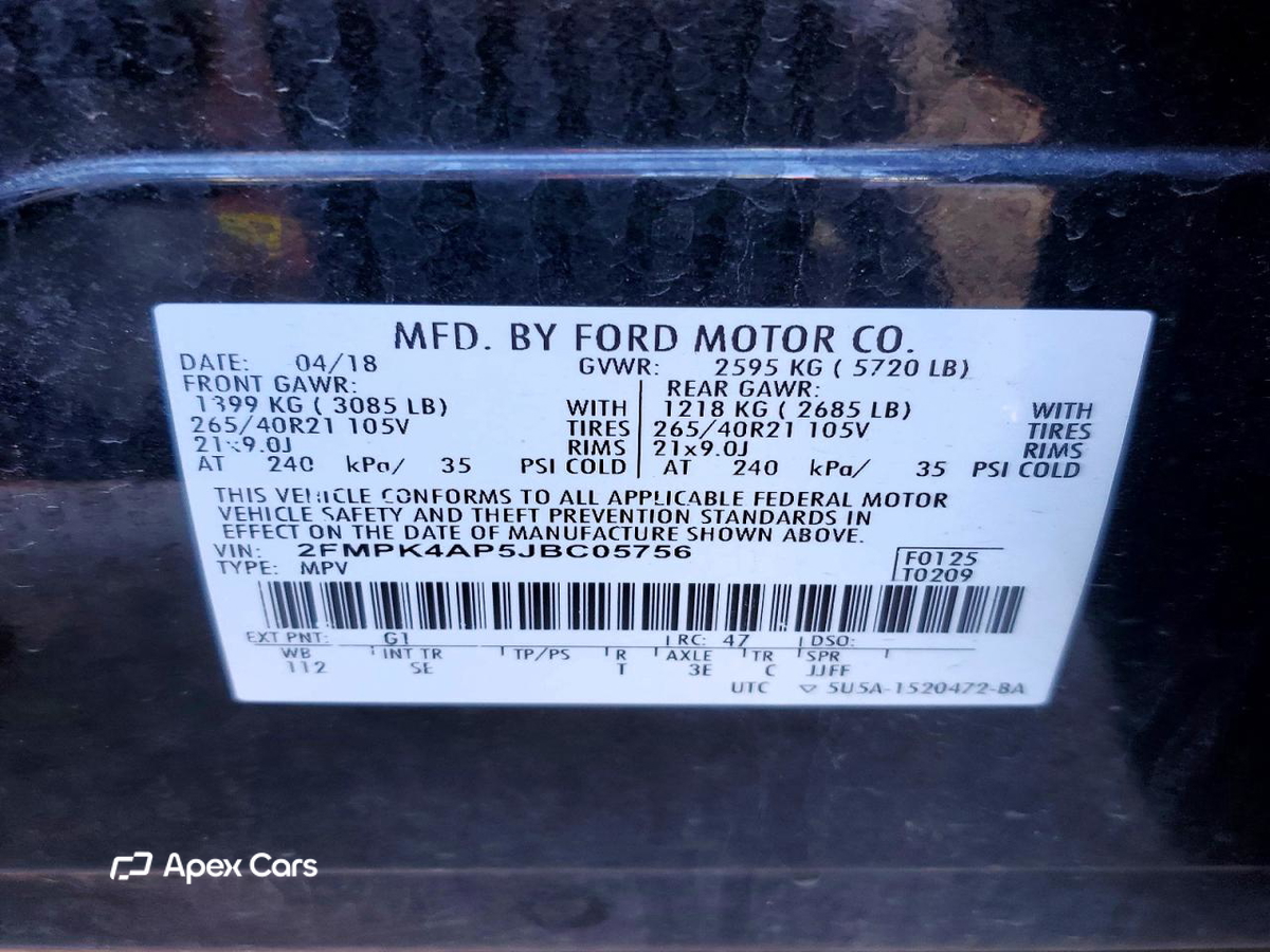 Ford Edge 2018