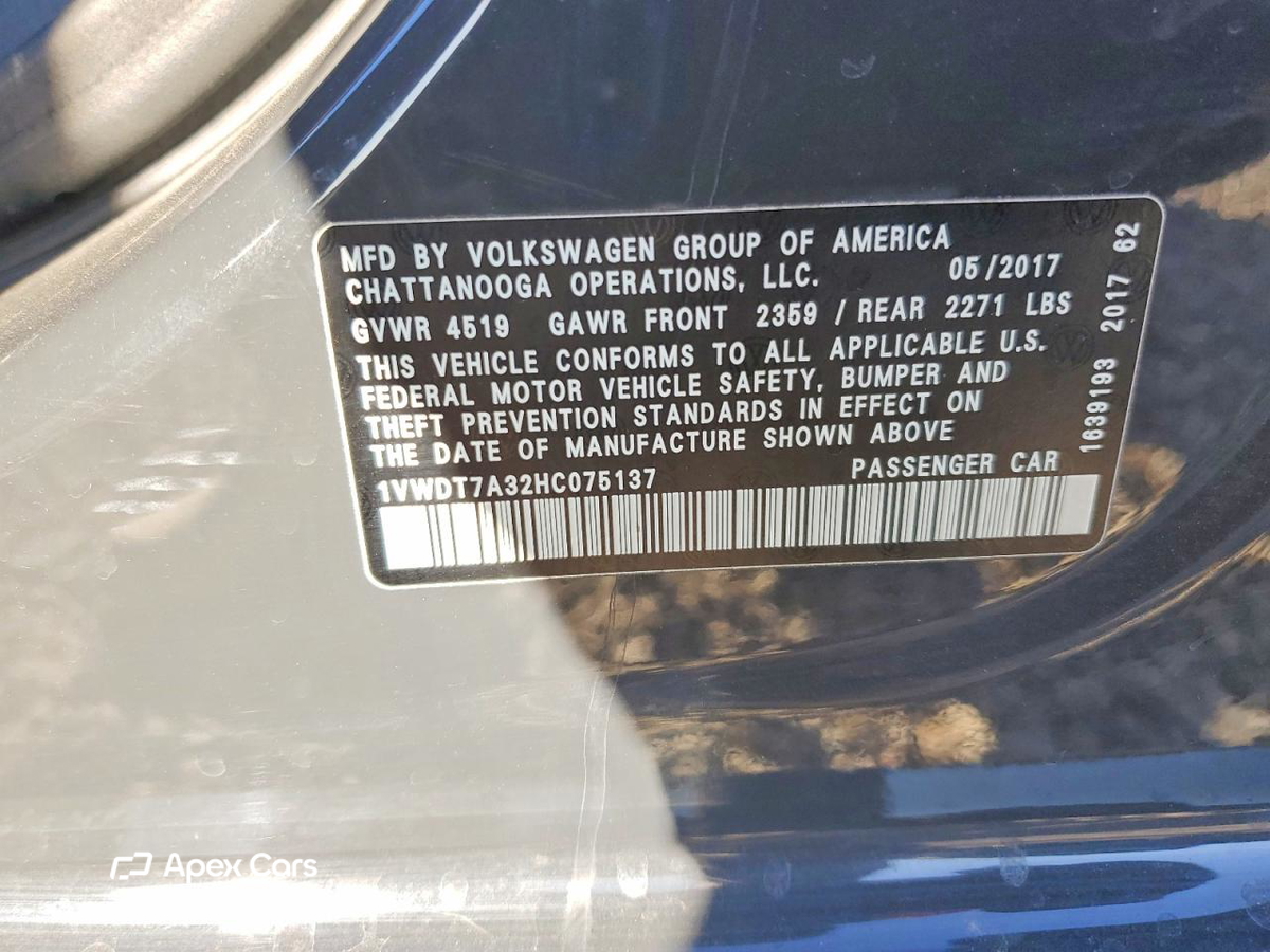Volkswagen Passat 2017