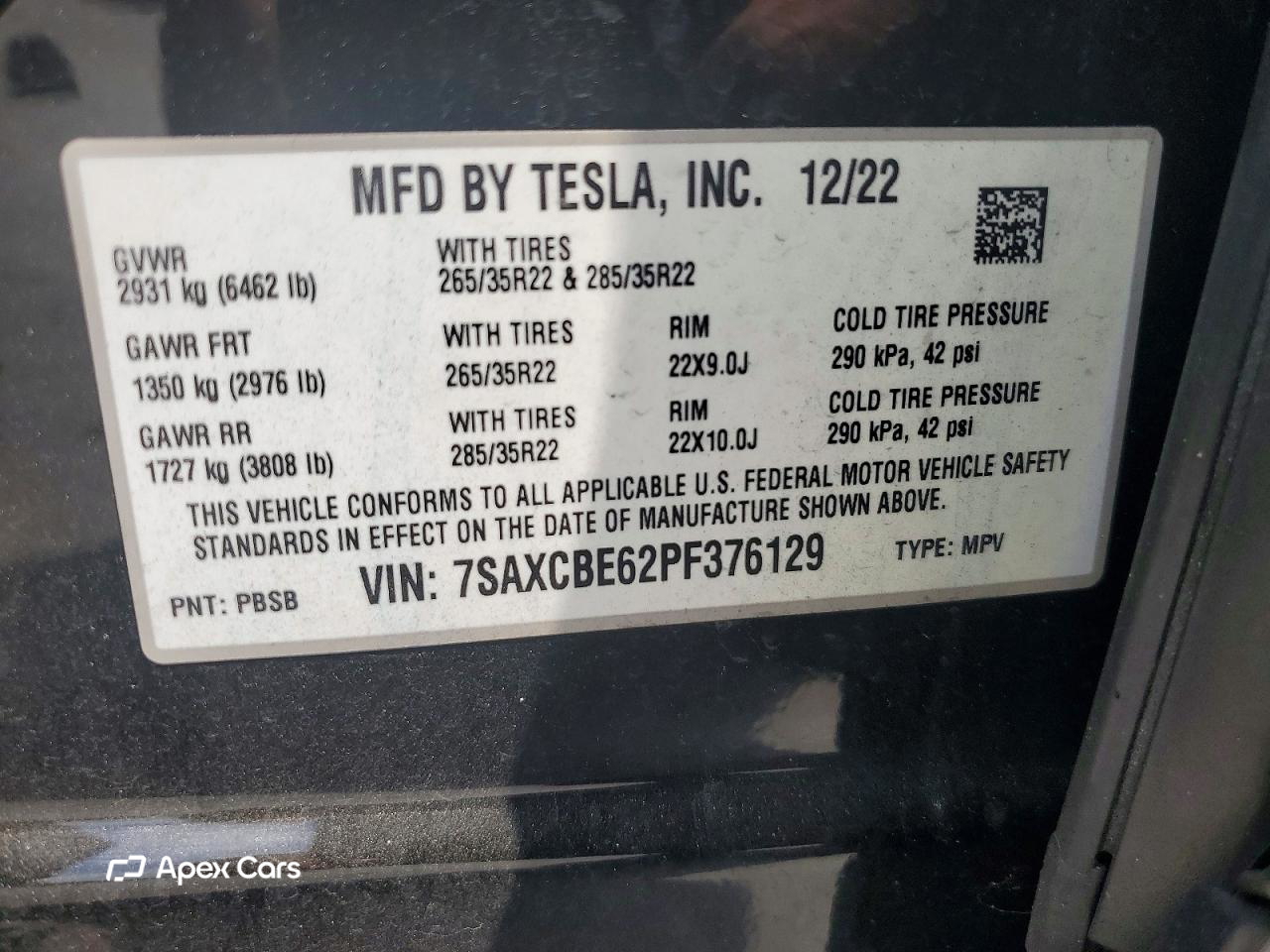 Tesla Model X 2023