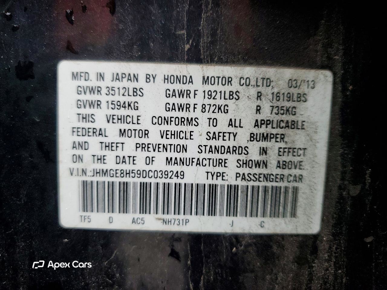 Honda Fit 2013