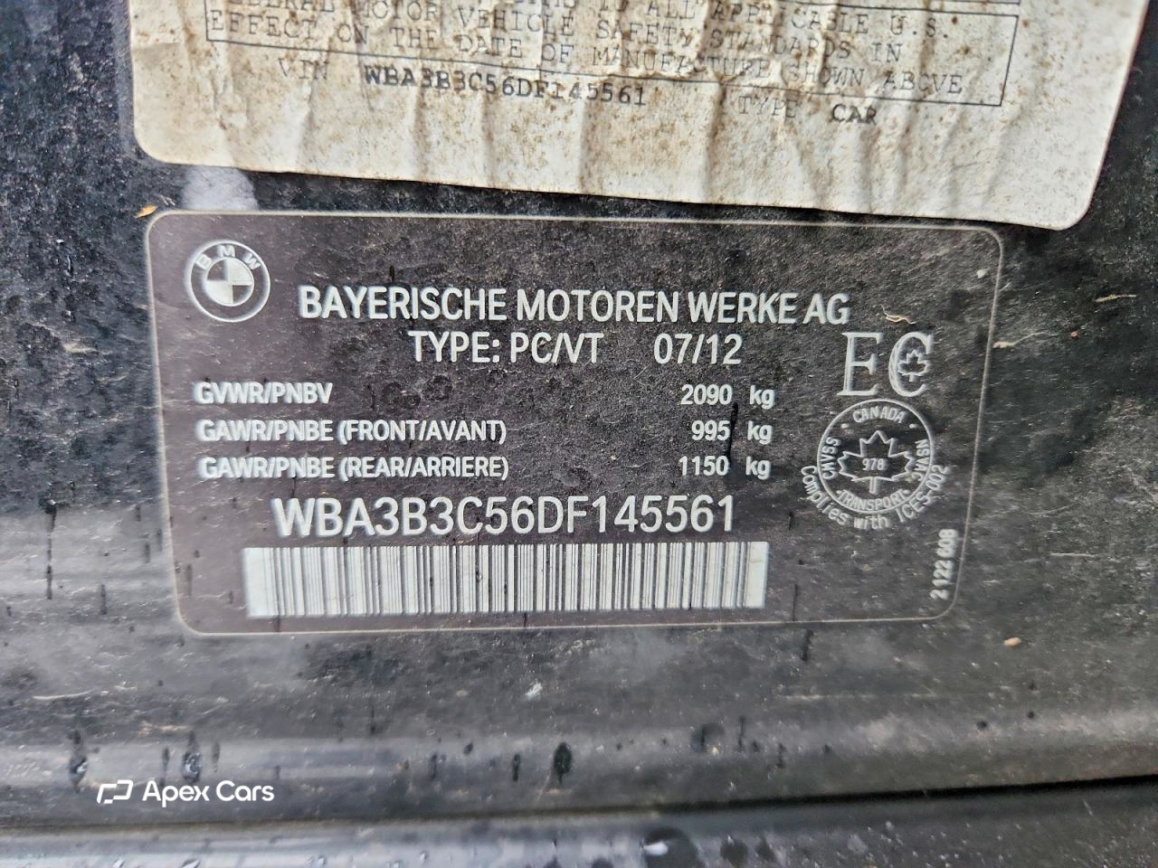 BMW Series 3 2013