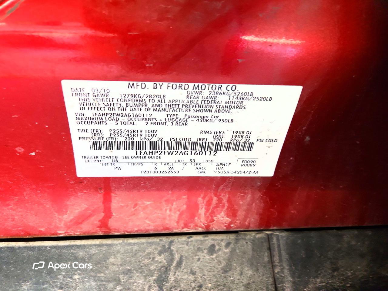 Ford Taurus 2010