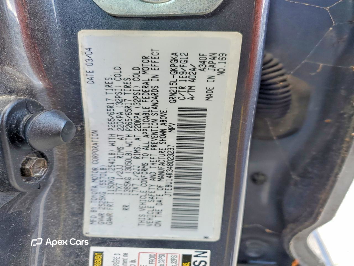 Toyota 4Runner 2004