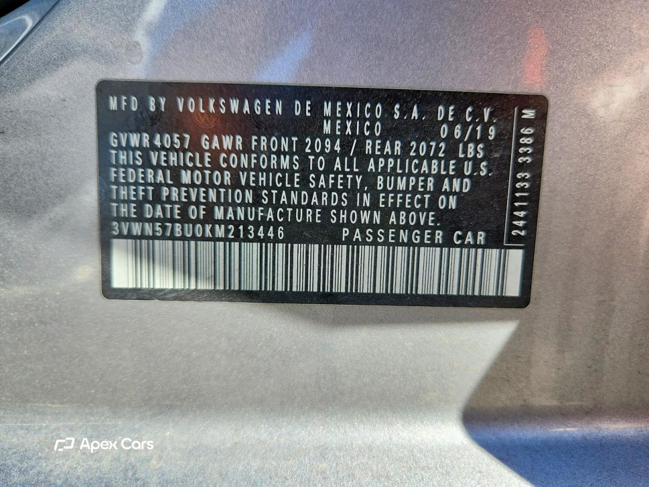 Volkswagen Jetta 2019