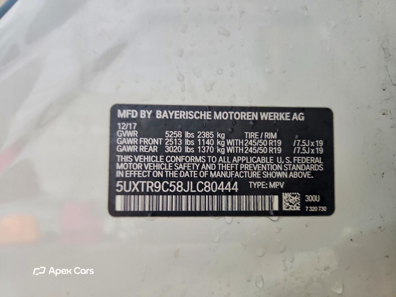 BMW X3 2018