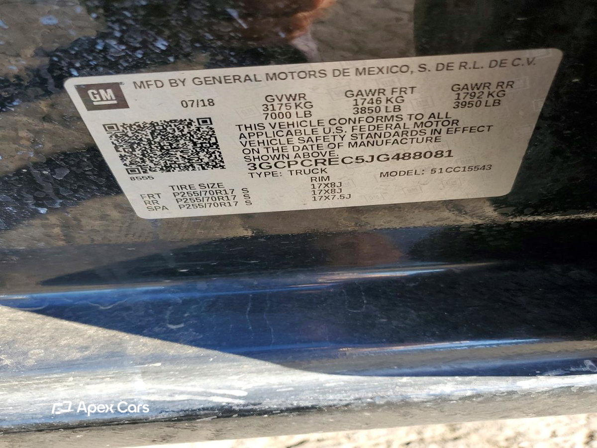 Chevrolet Silverado 2018