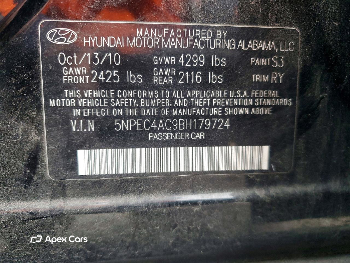 Hyundai Sonata 2011