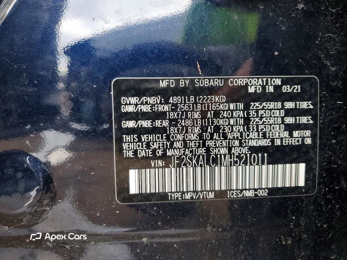 Subaru Forester 2021