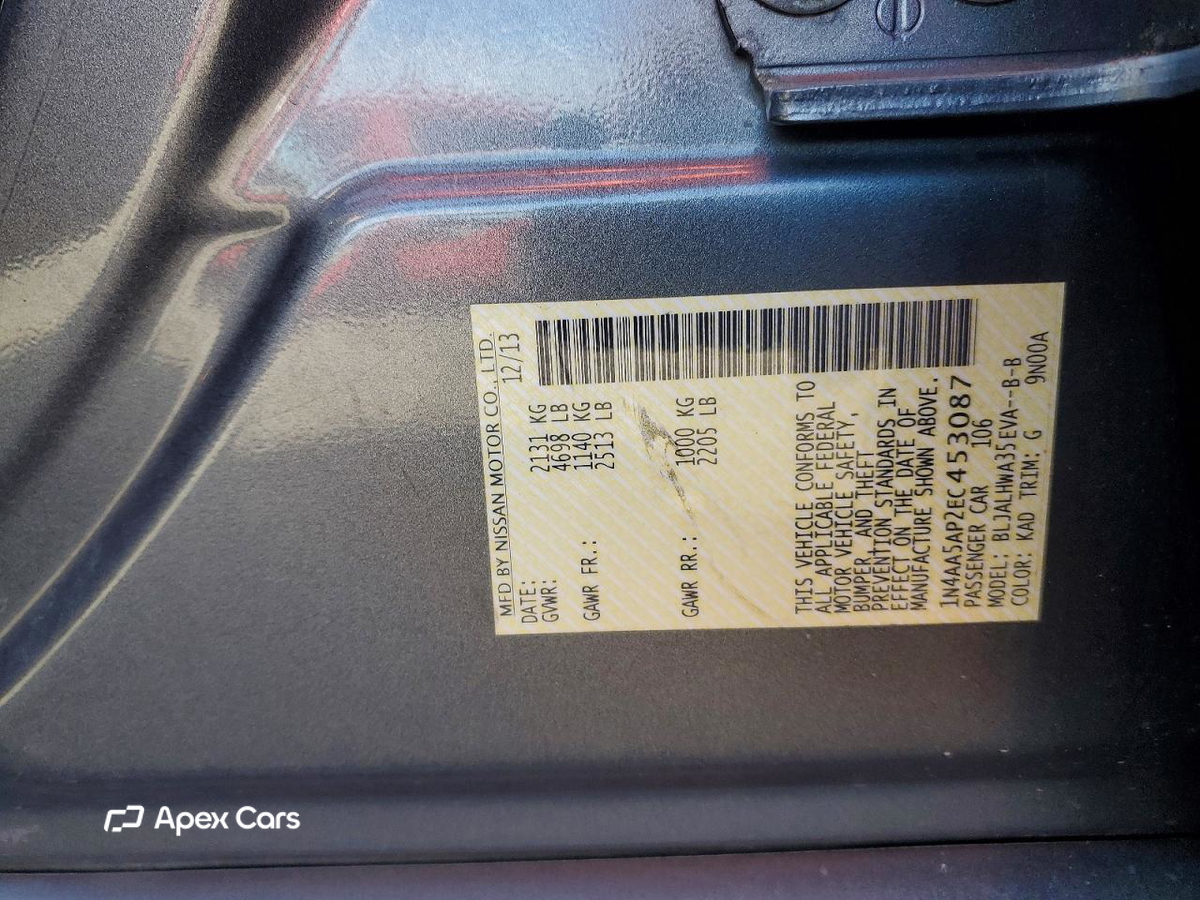 Nissan Maxima 2014