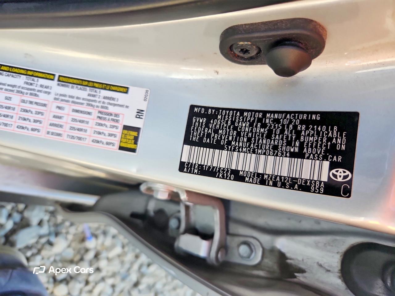 Toyota Corolla 2021