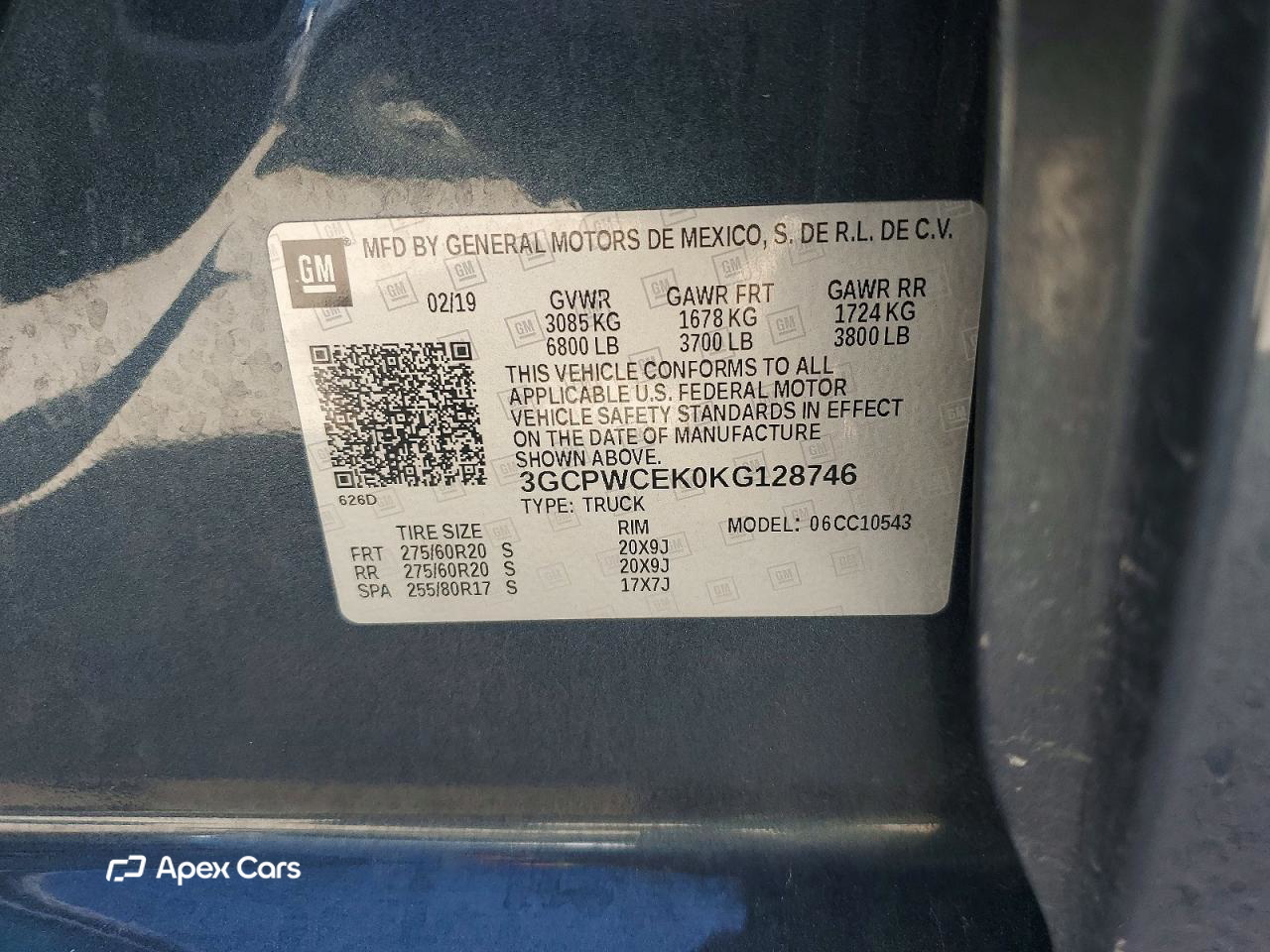 Chevrolet Silverado 2019