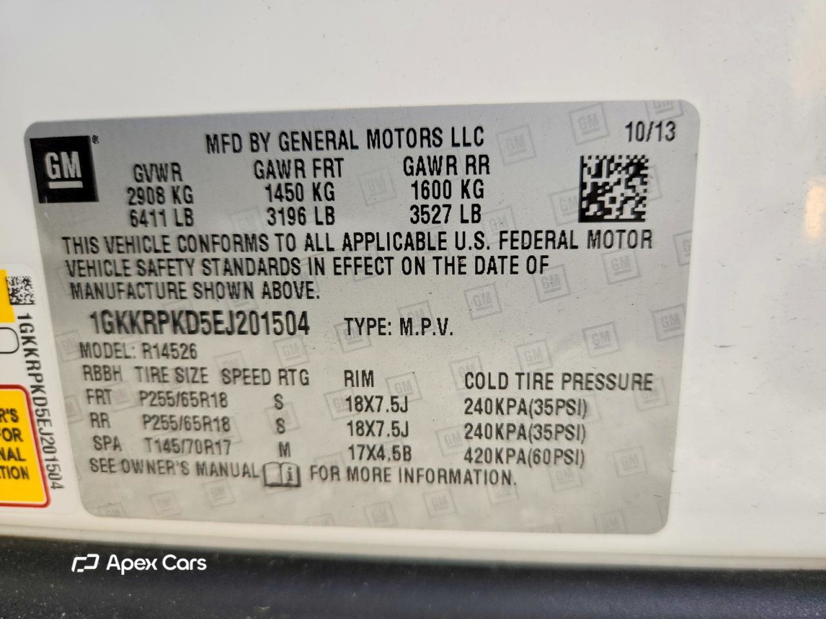 GMC Acadia 2014