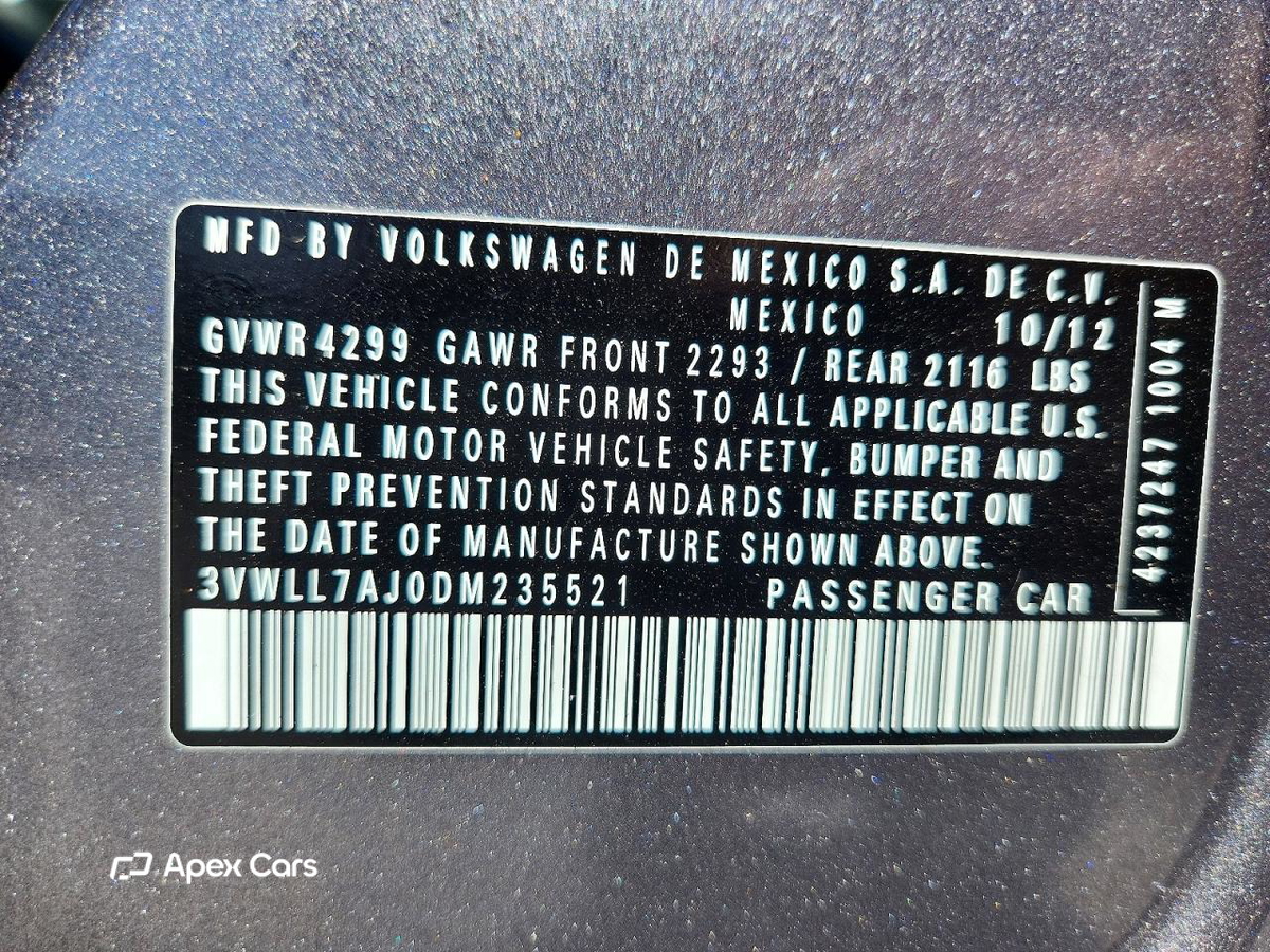 Volkswagen Jetta 2013