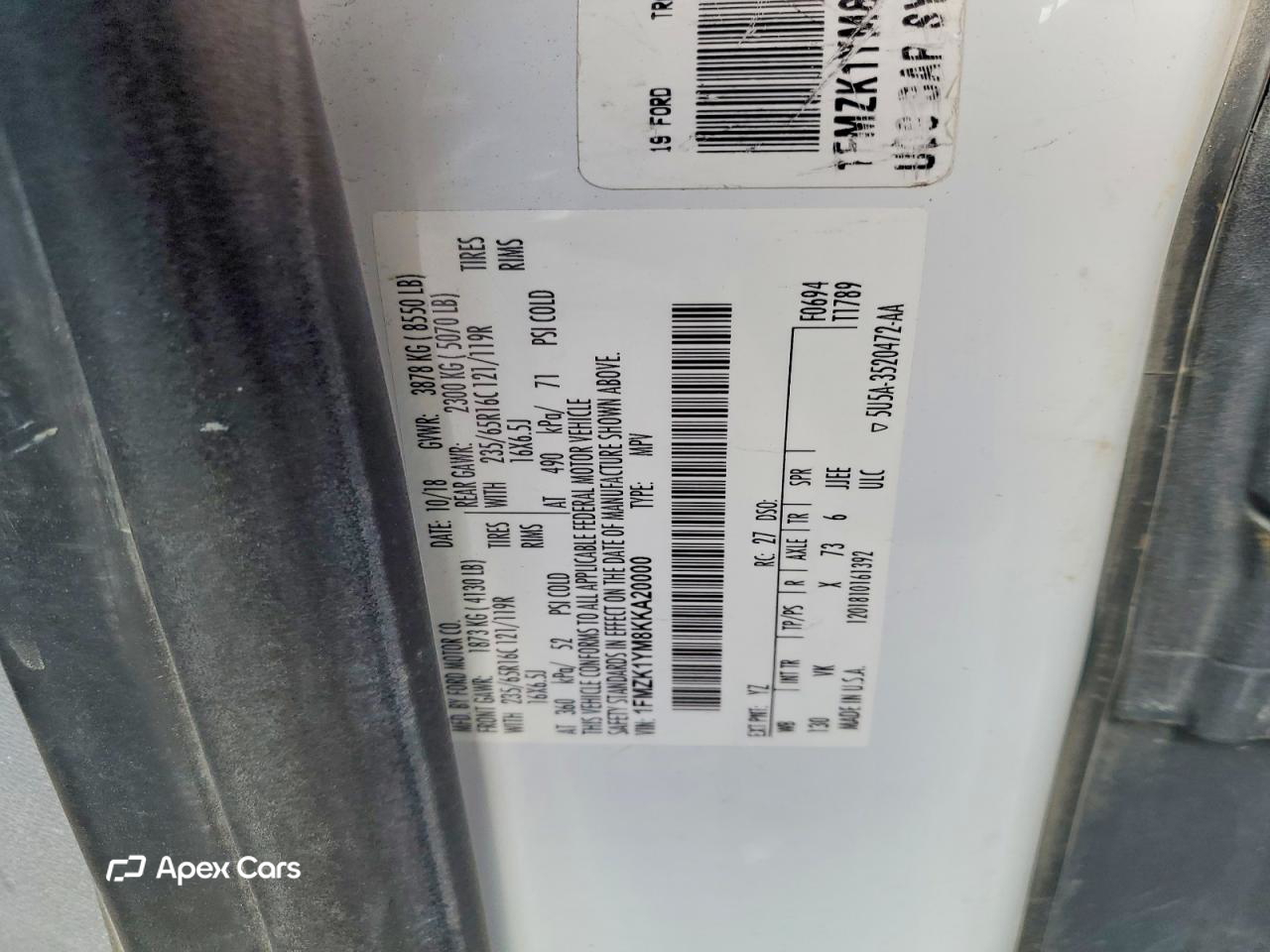Ford Transit 2019