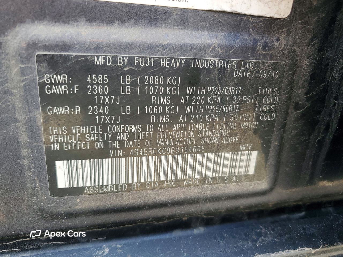 Subaru Outback 2011