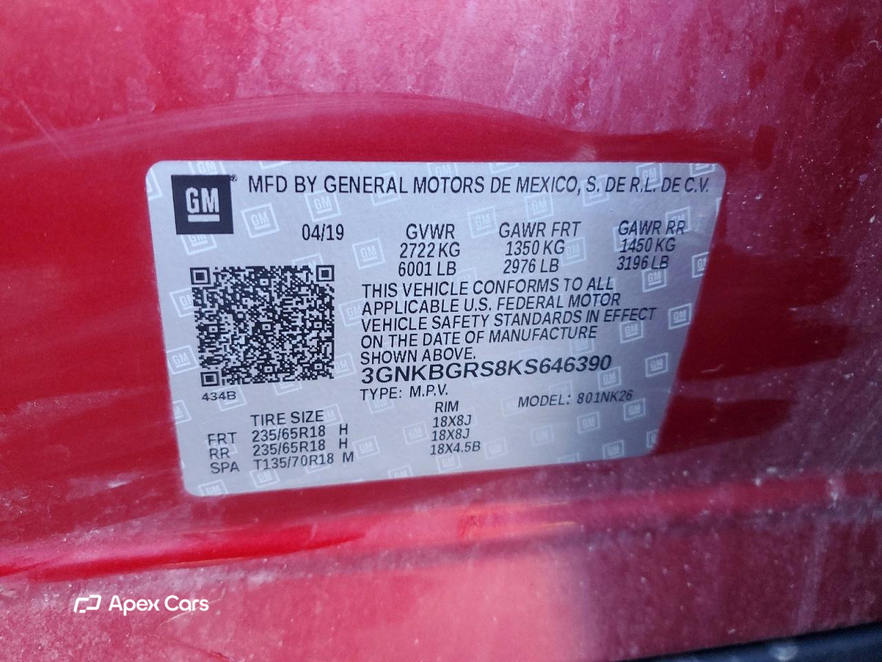 Chevrolet Blazer 2019