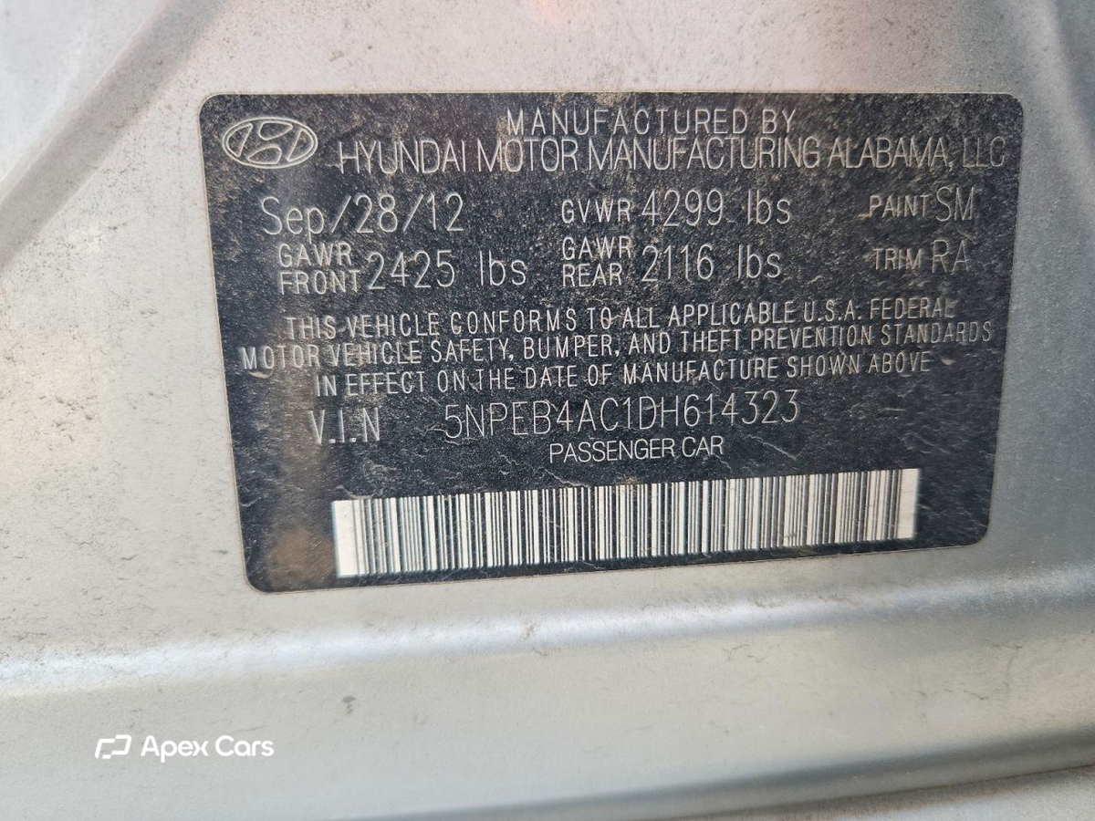 Hyundai Sonata 2013