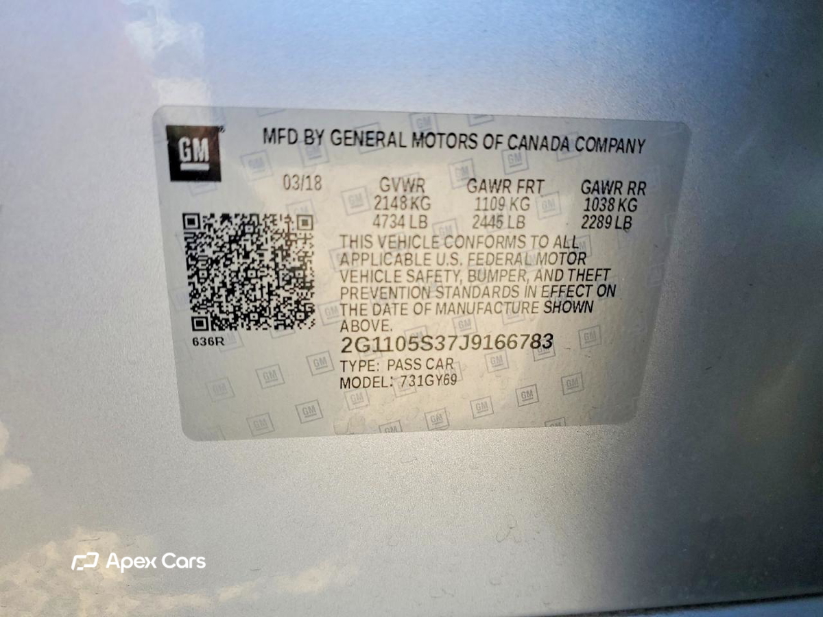 Chevrolet Impala 2018