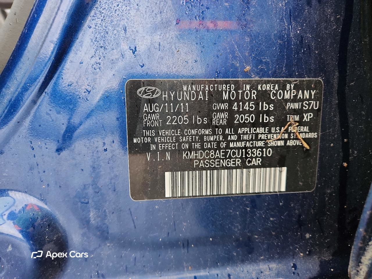 Hyundai Elantra 2012