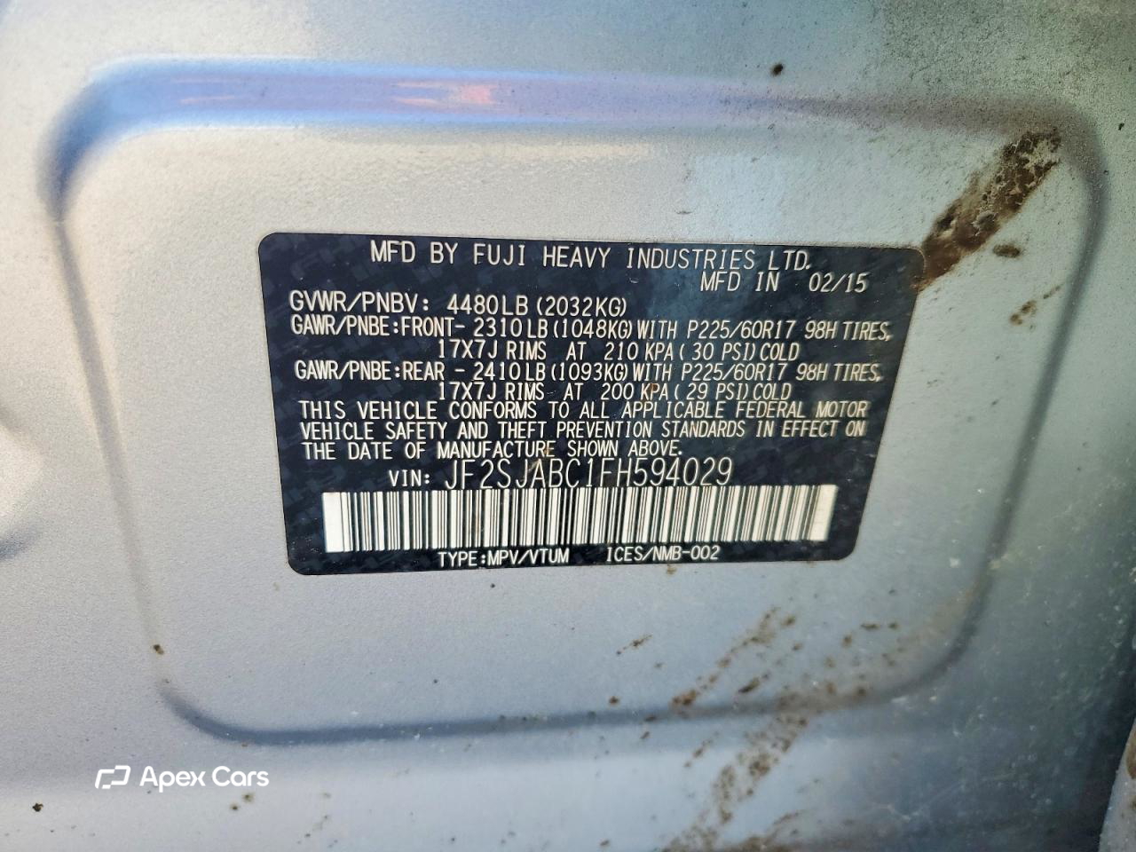 Subaru Forester 2015
