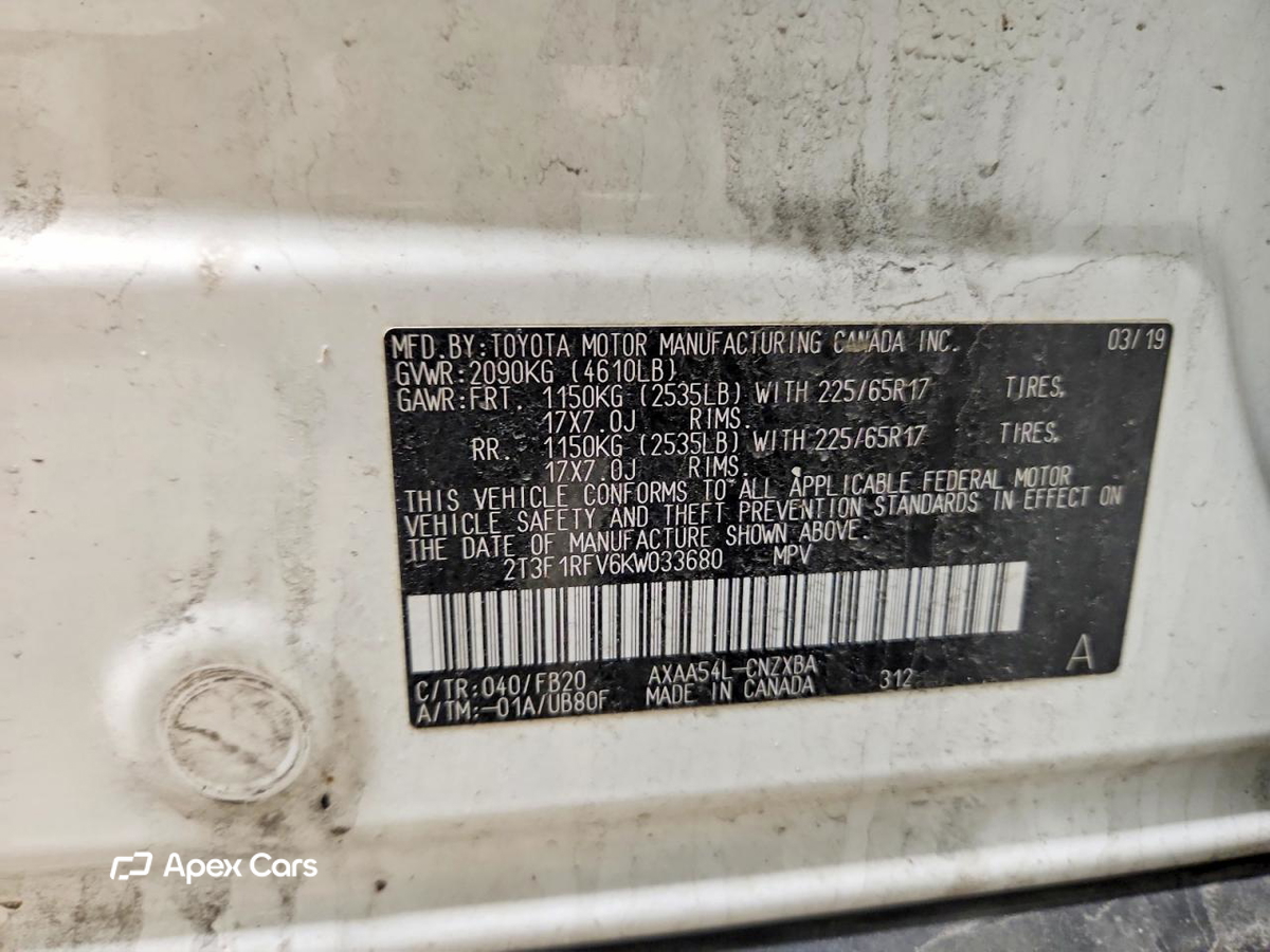 Toyota RAV 4 2019