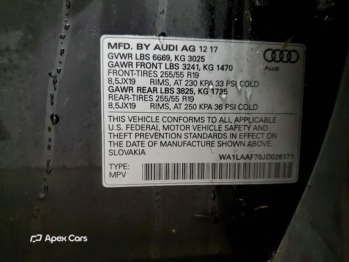 Audi Q7 2018