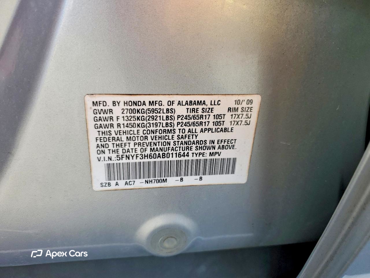 Honda Pilot 2010