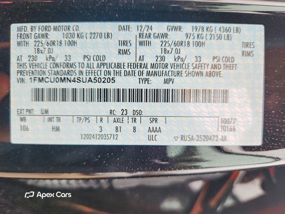 Ford Escape 2025