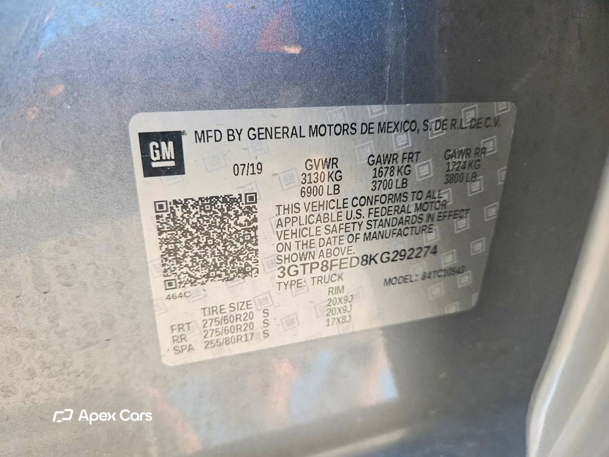 GMC Sierra 2019